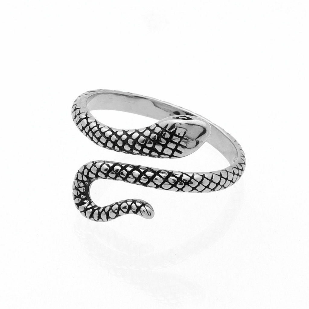 Stainless Steel Snake Ring-Stainless Steel Rings-1-Glitters