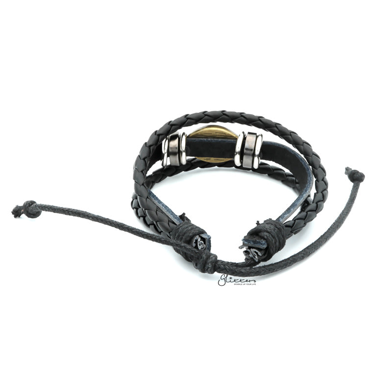 Multilayer Evil Eye Leather Bracelet-Bracelets, Jewellery, leather bracelet, Men's Bracelet, Men's Jewellery, Women's Bracelet, Women's Jewellery-BCL0140-2_1-Glitters