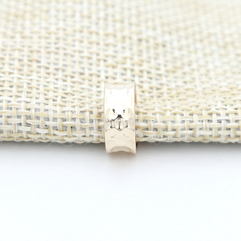 Hammered Ear Cuff - Gold-Body Piercing Jewellery, Ear Cuffs, earrings, Jewellery, Non-Pierced, Women's Earrings, Women's Jewellery-EC0092-G2-800-Glitters