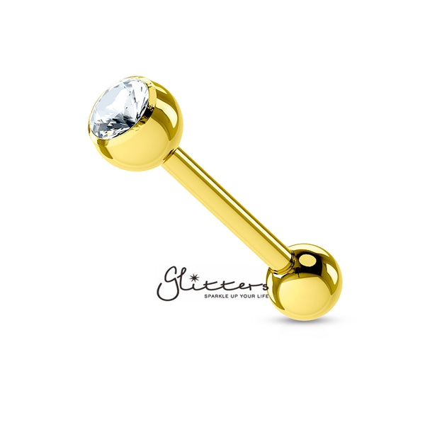 18k gold tongue ring discount