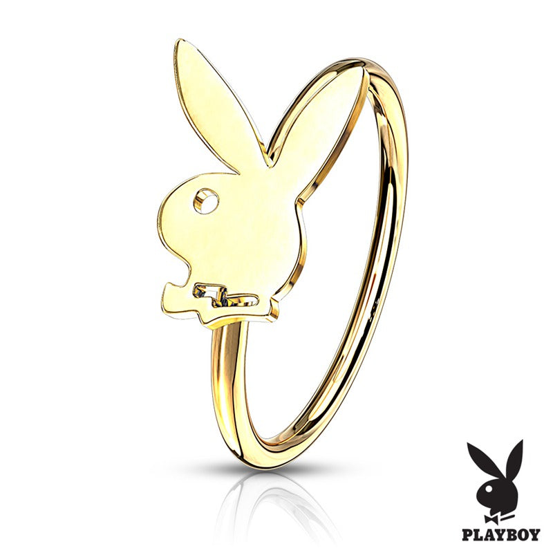 Playboy bunny nose ring hoop discount