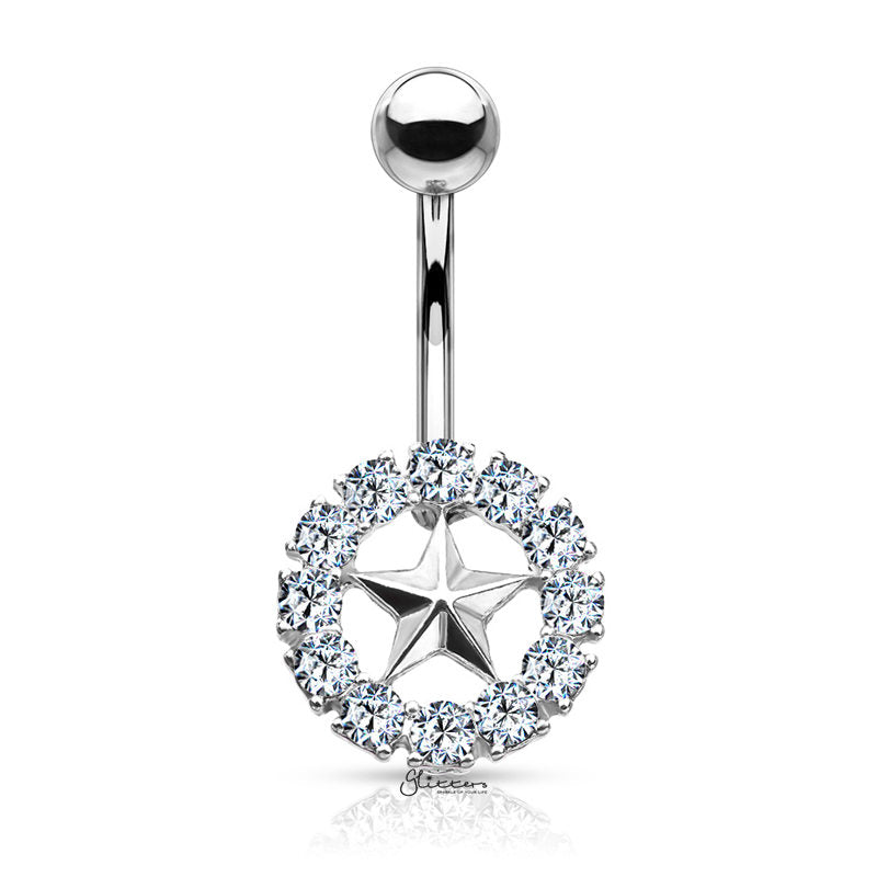 Diamond hot sale belly button