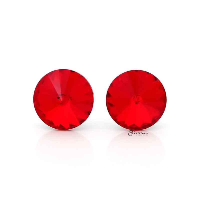 Swarovski hot sale red earrings