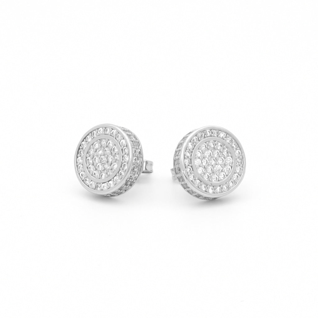 12mm cubic store zirconia earrings