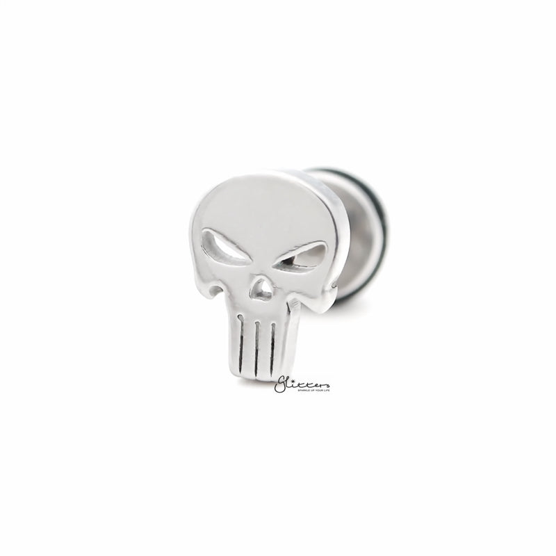 Punisher earrings deals