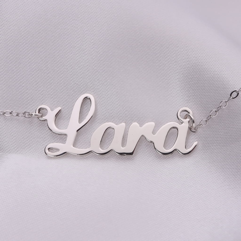 Sterling Silver Name Necklaces Handcrafted Necklaces