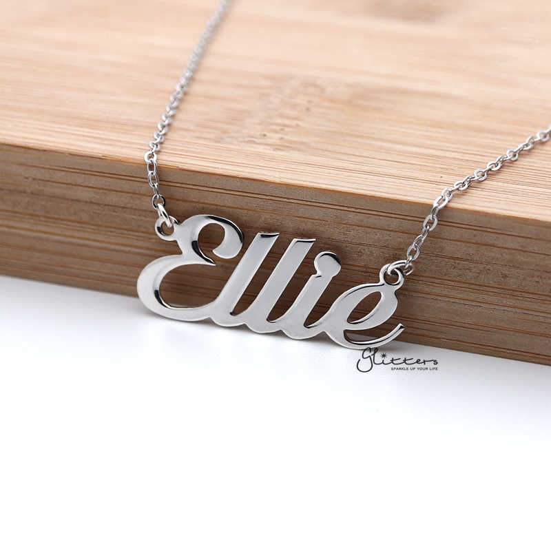 Personalized Necklace Alphabet Name Chain Glitters Name Necklaces