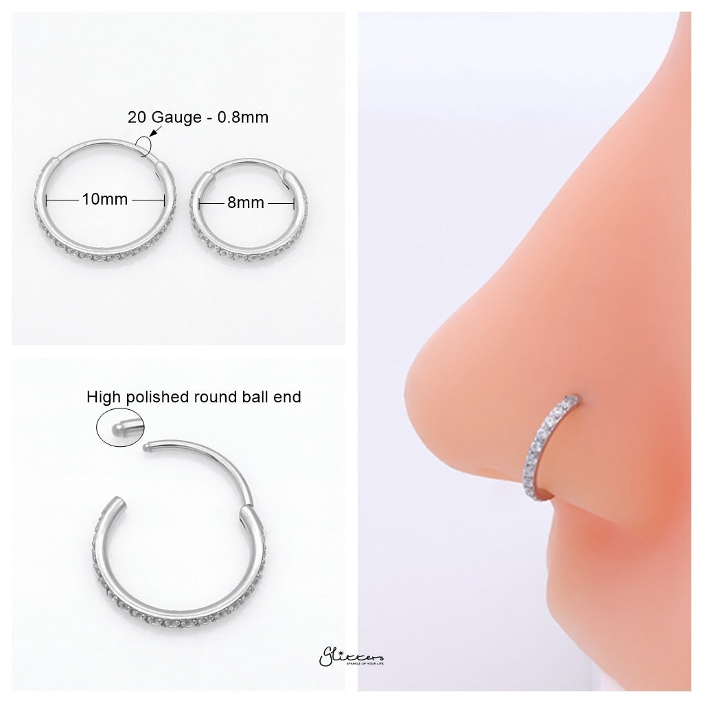 High end sales nose rings