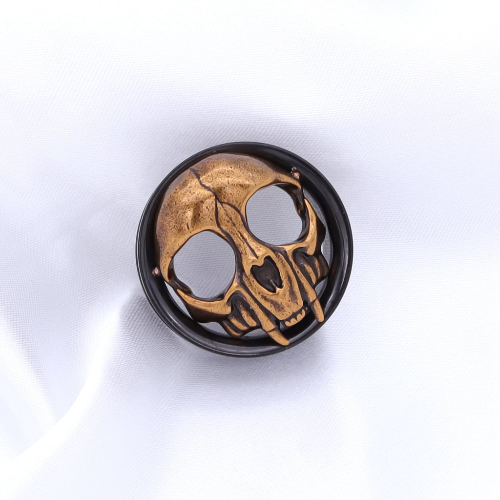 Gold hot sale tunnel plugs