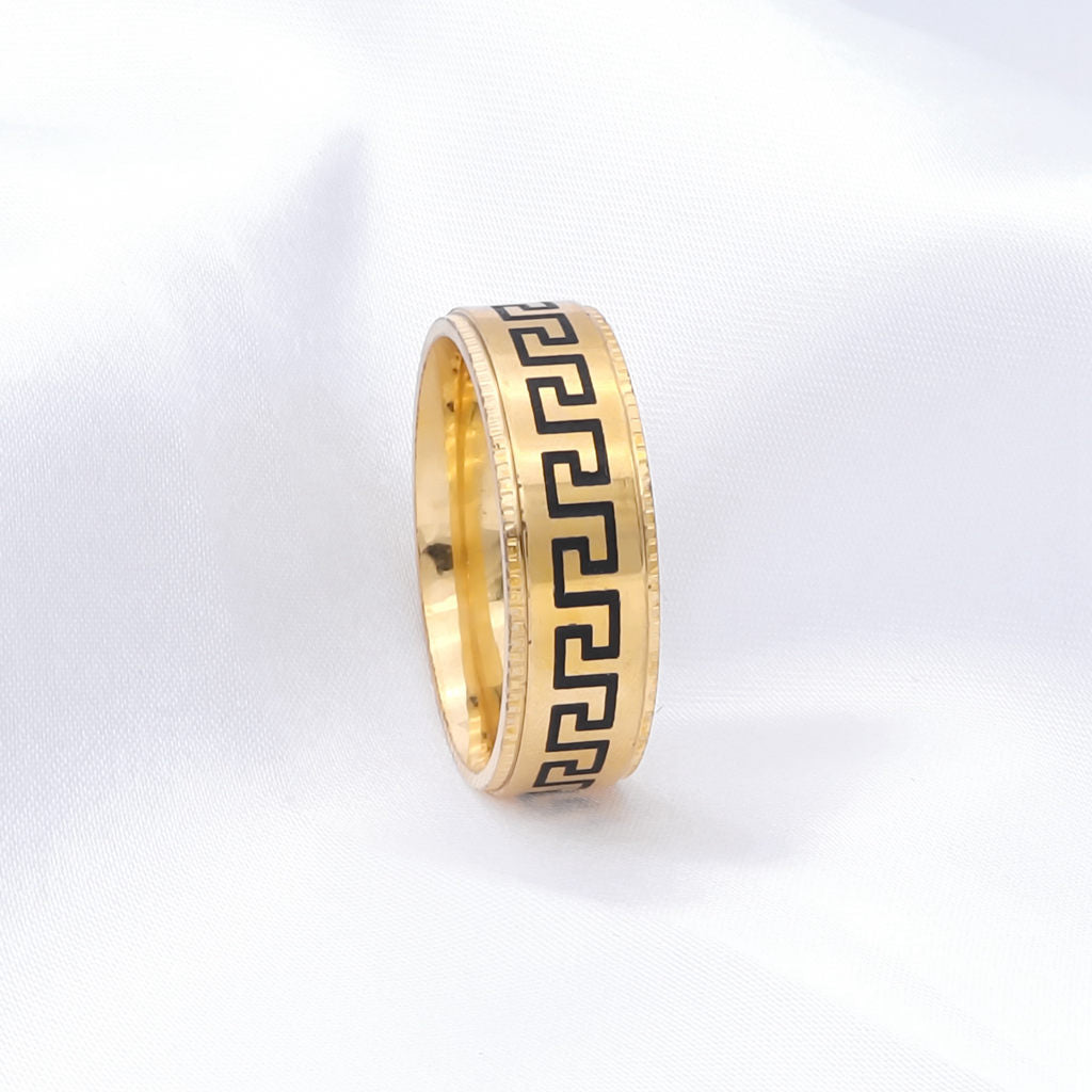 1pcs stainless steel gold yellow Möbius ring, suitable for daily decoration  or date gifts and weddings, the meaning is endless love, no matter where it  starts, we can meet you again |