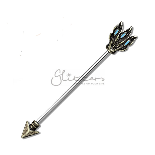 Industrial piercing hot sale jewelry arrow