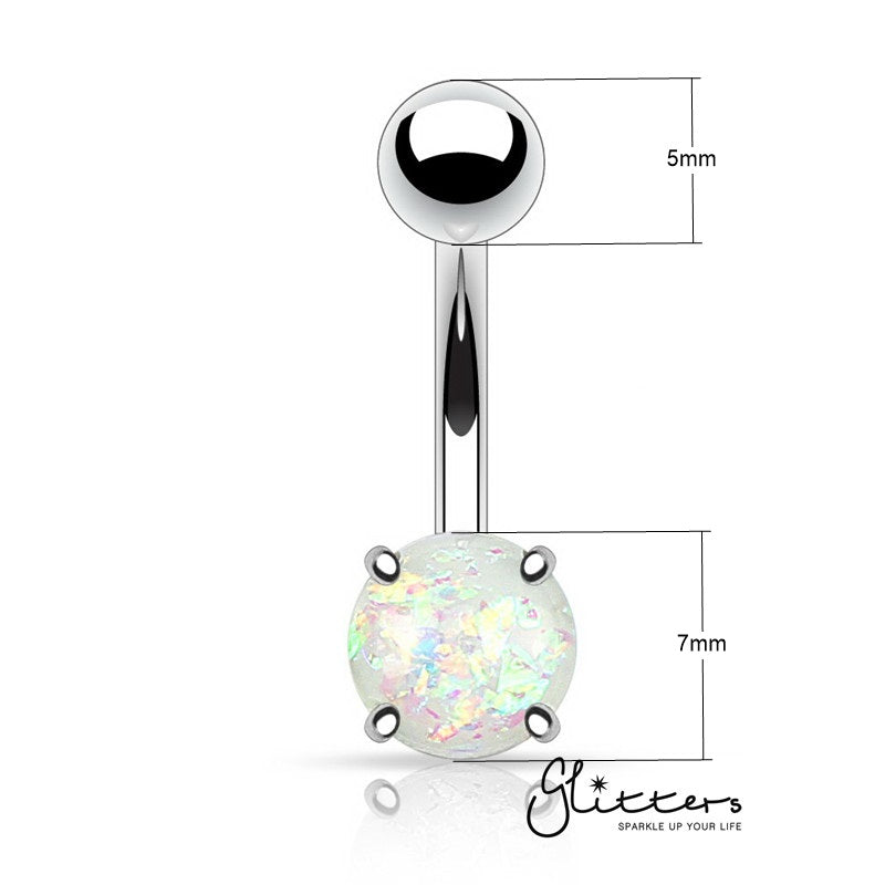 White on sale belly ring