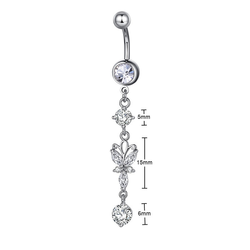 Invisible on sale belly ring