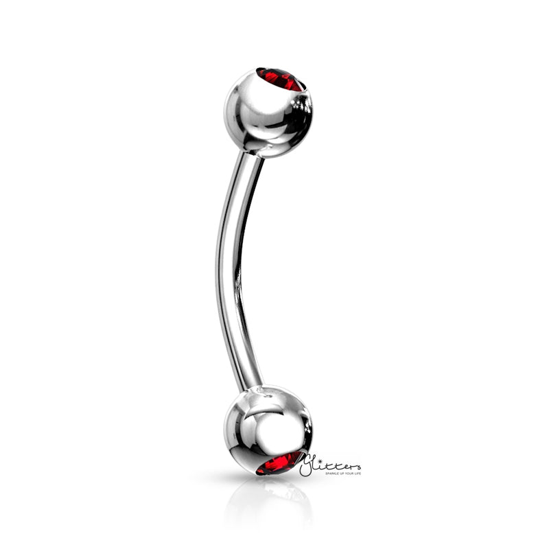 Curved barbell tongue on sale piercing