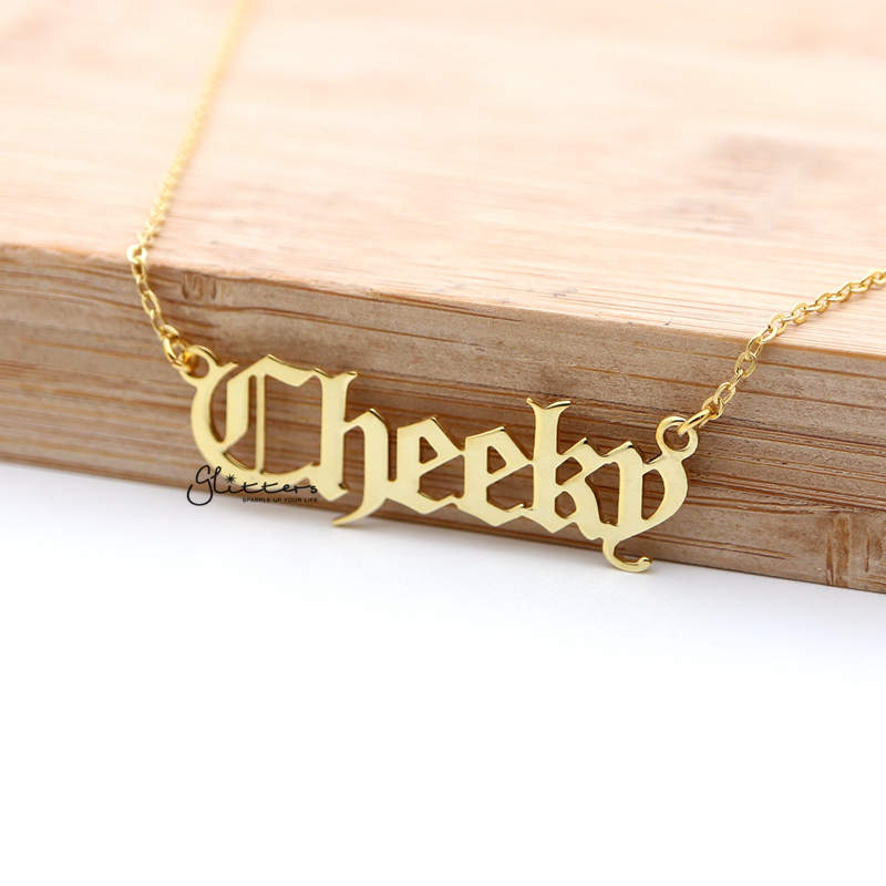 Personalized 24K Gold Plated Sterling Silver Name Necklace-Old English-Gold name necklace, name necklace, Personalized-NNK02-OLD_800-Glitters