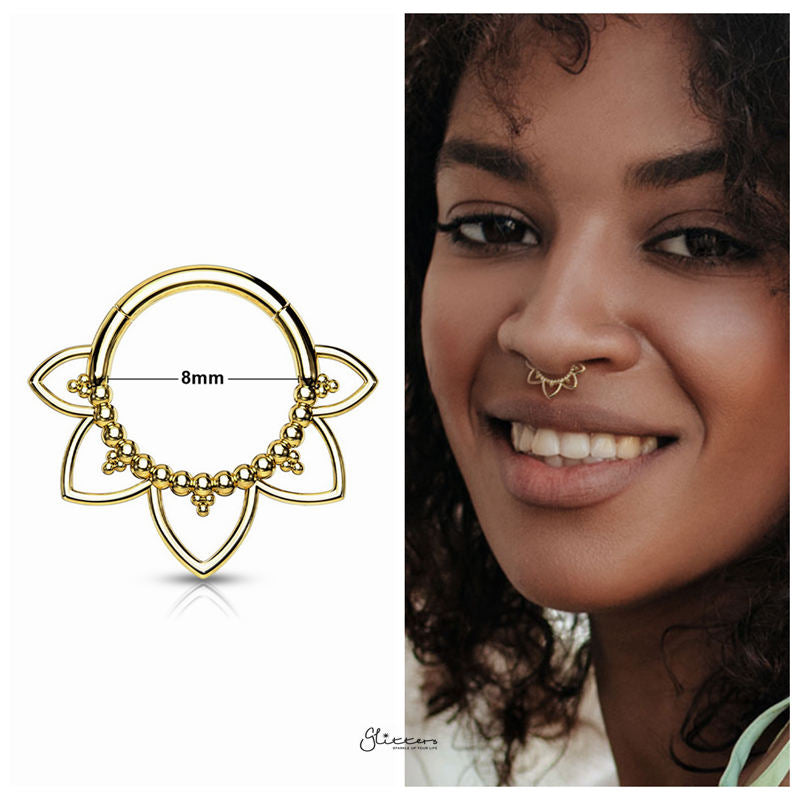 Filigree deals nose ring