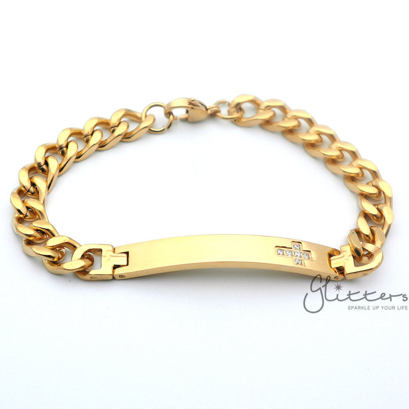 Baraka 18K Gold Two-Tone Cuff Bracelet - Alex A