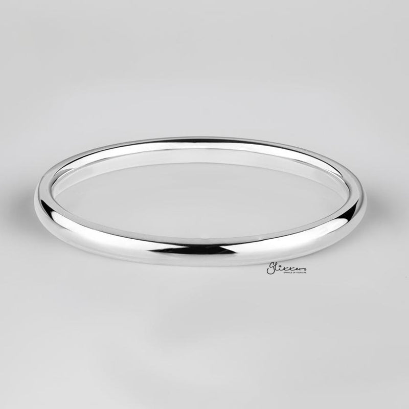 Stainless Steel 2mm Wide Glossy Mirror Polished Plain Band Ring-Jewellery, Men's Rings, Plain Band, Rings, Stainless Steel, Stainless Steel Rings, Women's Jewellery, Women's Rings-SR0276-3-Glitters