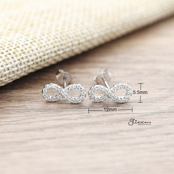 Infinity on sale loop earrings