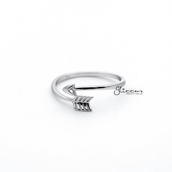 Sterling Silver Arrow Women's Rings-Jewellery, Rings, Sterling Silver Rings, Women's Jewellery, Women's Rings-SSR0039_01-Glitters