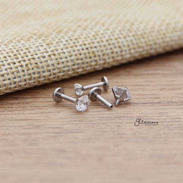 Flat back store earring set