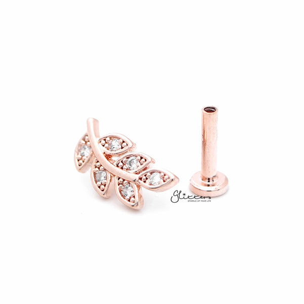 Rose gold hot sale tragus stud