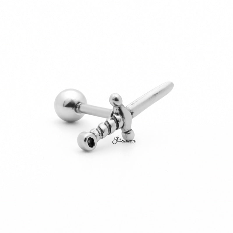Dagger Cartilage Tragus Piercing Earring-Body Piercing Jewellery, Cartilage, Dagger, earrings, Jewellery, Tragus, Women's Earrings, Women's Jewellery-TG0139-2_1-Glitters