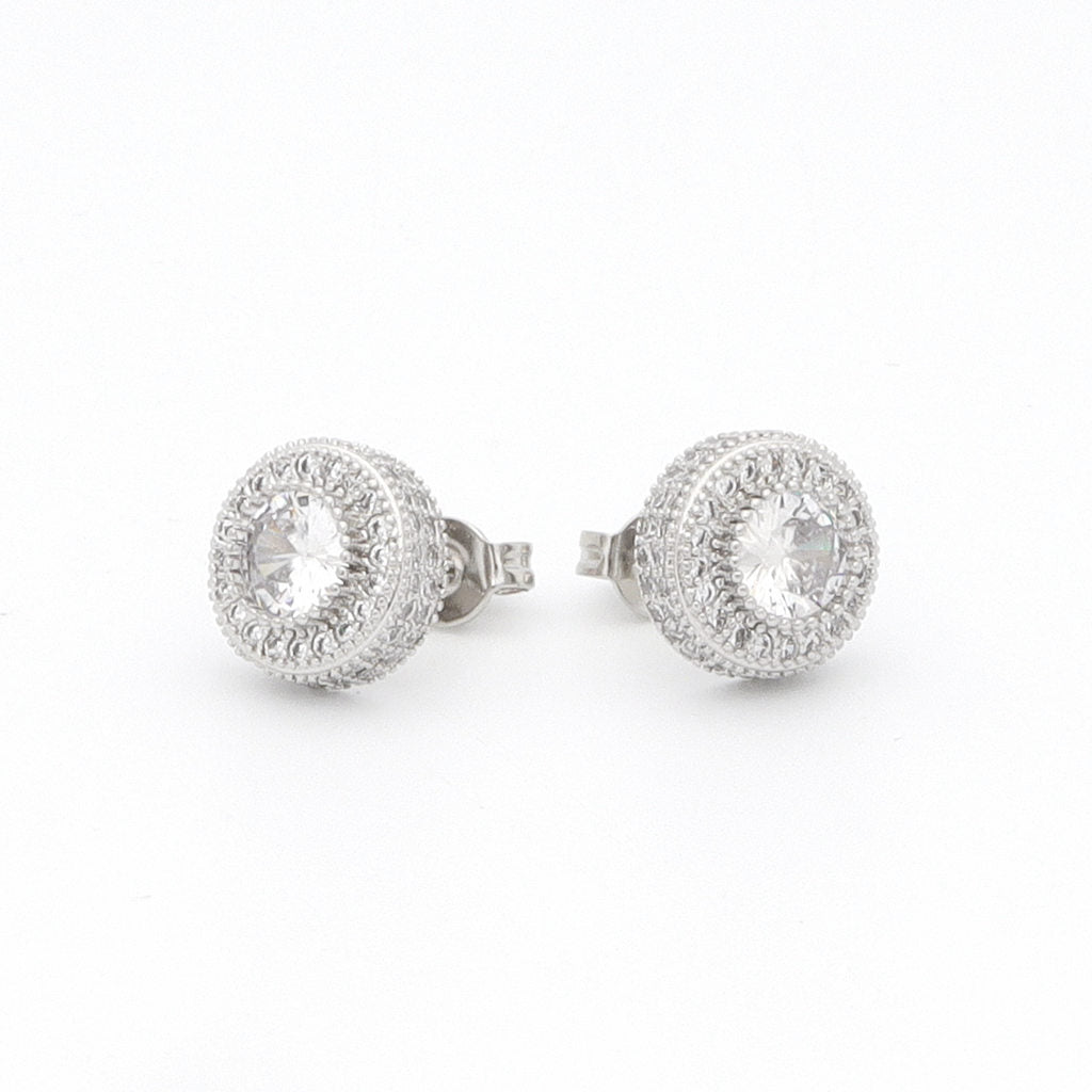 Iced out earrings for cheap Clearance