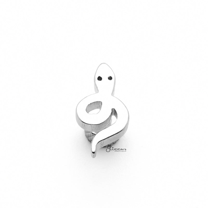 Stainless Steel Snake Fake Plug Earring-Body Piercing Jewellery, earrings, Fake Plug, Jewellery, Men's Earrings, Men's Jewellery, Stainless Steel-fp0196-1_1-Glitters