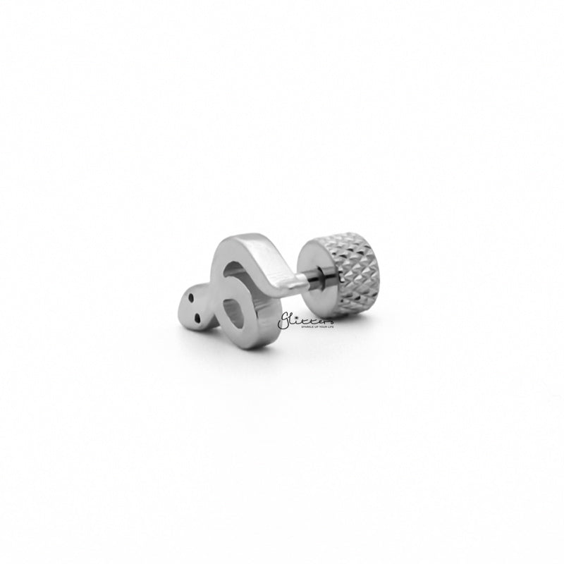 Stainless Steel Snake Fake Plug Earring-Body Piercing Jewellery, earrings, Fake Plug, Jewellery, Men's Earrings, Men's Jewellery, Stainless Steel-fp0196-4_1-Glitters