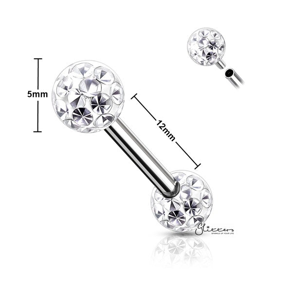 Surgical stainless steel hot sale nipple rings