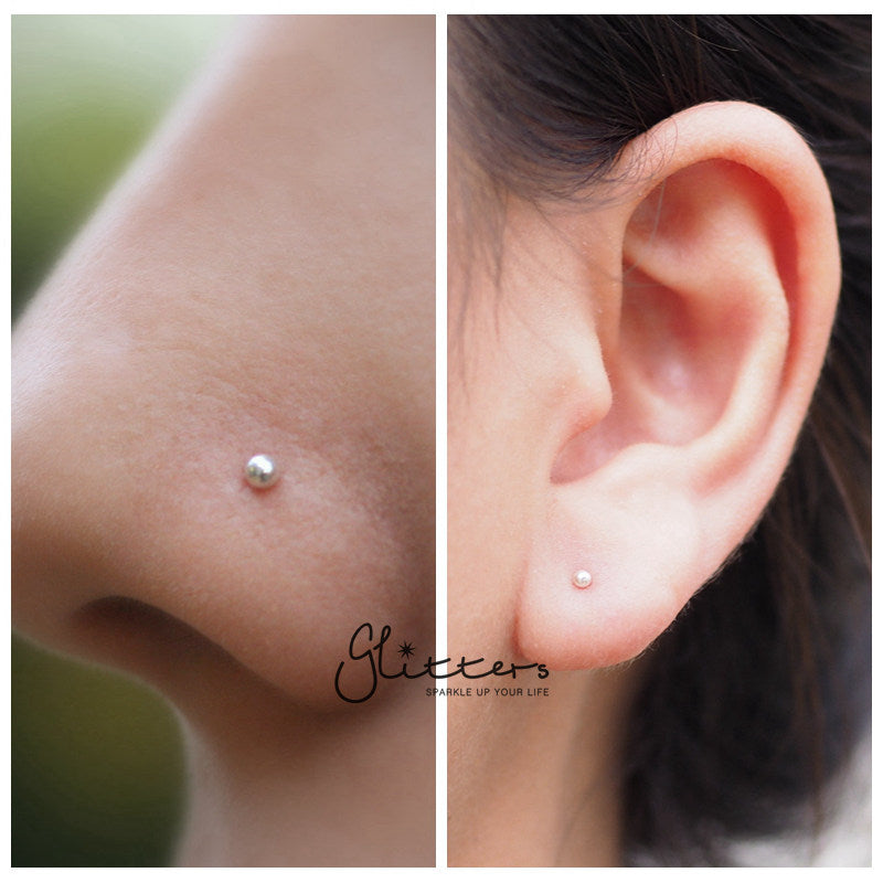 Nose Ring, Double Nose Ring for Single Piercing, Hoop Ring, Nose Stud, –  FANCYDIAMONDJEWELS