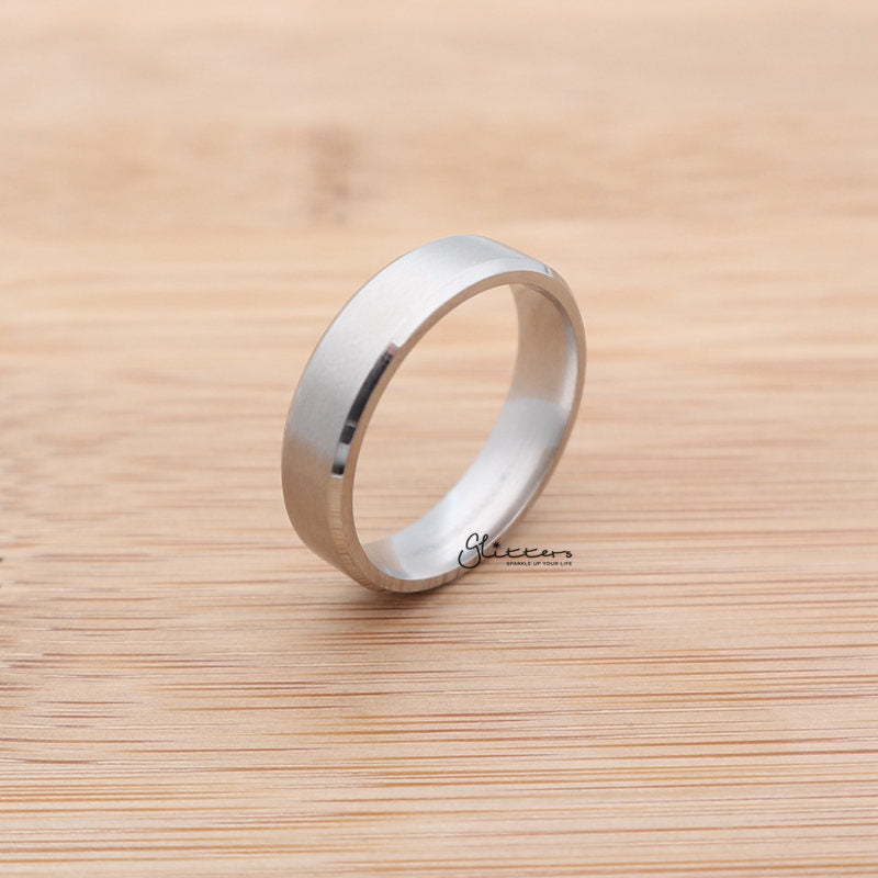 Stainless Steel 6mm Wide Beveled Edge Band Ring - Silver-Jewellery, Men's Jewellery, Men's Rings, Rings, Stainless Steel, Stainless Steel Rings-sr0212_1__800-Glitters
