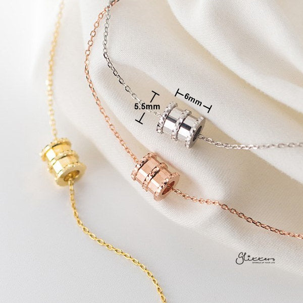 Small ring necklace deals