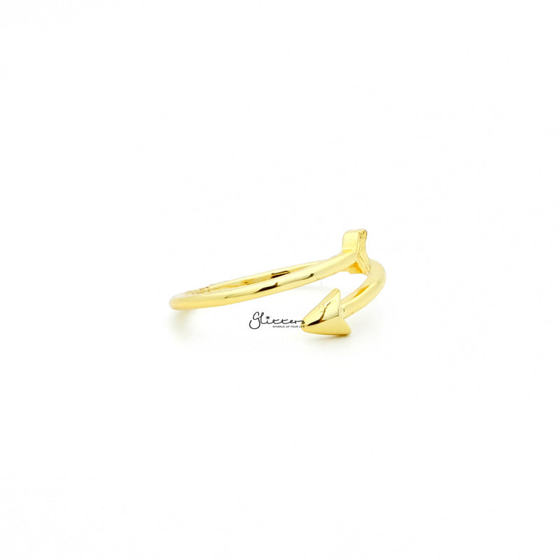 Arrow Toe Ring - Gold-Jewellery, Toe Ring, Women's Jewellery-tor0004-g3_1-Glitters
