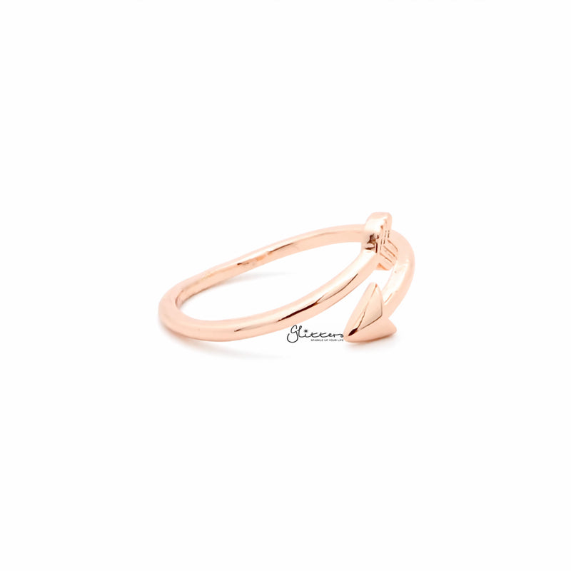 Arrow Toe Ring - Rose Gold-Jewellery, Toe Ring, Women's Jewellery-tor0004-rg3_1-Glitters