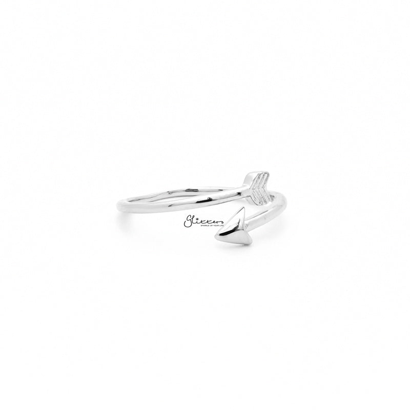Arrow Toe Ring - Silver-Jewellery, Toe Ring, Women's Jewellery-tor0004-s3_1-Glitters